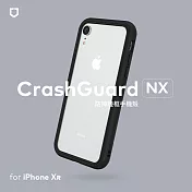犀牛盾 iPhone XR CrashGuard NX模組化防摔邊框殼 黑色