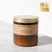 P.F. Candles CO.手工香氛蠟燭 12.5oz 檀香玫瑰