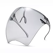 新款升級彩色版防護面罩 灰色鏡面