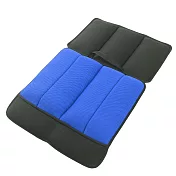 DR. AIR 攜帶式萬用 透氣背墊座墊組-六色可選 藍