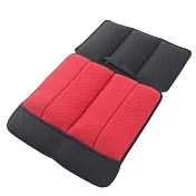 DR. AIR 攜帶式萬用 透氣背墊座墊組-六色可選 紅