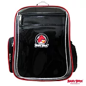 Angry Birds 憤怒鳥元氣護脊書包(台灣製造)-黑 黑