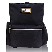 米圖 口卡口卡 護脊後背書包 黑