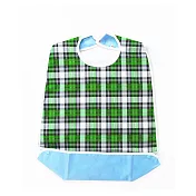 【COMET】成人綠白格防水圍兜(JK-04)