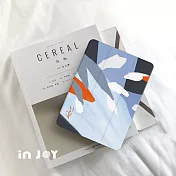 INJOYmall for iPad Pro12.9 2018 系列 Smart cover皮革平板保護套 附筆槽 洋溢夏日氣息款