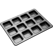 《MasterClass》12格不沾布朗尼烤盤 | 點心烤模