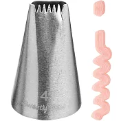 《Sweetly》扁齒花嘴 | 擠花嘴 - 0.9cm