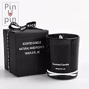 PinUpin 經典薰香蠟燭160g黑杯 環保無煙天然大豆蠟香味可選 黑杯_枸杞血橙