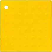 《Premier》Zing方形矽膠隔熱墊 | 桌墊 鍋墊 餐墊 耐熱墊 杯墊 - 黃