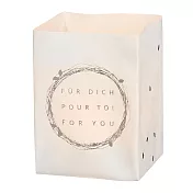 《RADER》紙袋+玻璃燭台組(予你) | 蠟燭臺 燭座