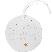 《RADER》星點白瓷掛飾(奇蹟之夜) | 吊飾 居家裝飾