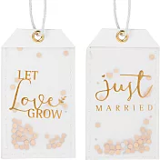 《RADER》手作優雅新婚吊掛牌2件 | 婚禮祝福語 結婚吊牌