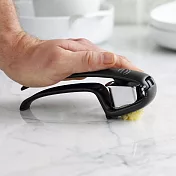 《Trudeau》省力桌面壓蒜器 | 碎蒜器 蒜蓉機 - 黑