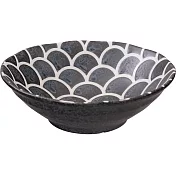 《Tokyo Design》瓷製餐碗(錦麟黑14.5cm) | 飯碗 湯碗