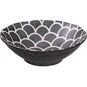 《Tokyo Design》瓷製餐碗 | 飯碗 湯碗 - 錦麟黑14.5cm