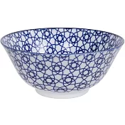 《Tokyo Design》瓷製餐碗(花繩藍15cm) | 飯碗 湯碗
