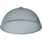 《KELA》金屬圓桌罩 | 菜傘 防蠅罩 防塵罩 蓋菜罩 - 灰35cm