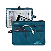 《TRAVELON》10吋平板觸控收納袋 | 收納包 收納袋 包配件 - 藍