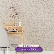 台製 可麗雅Cear 環保無毒 防燃耐熱 53X1000cm 壁紙1卷(3色選） 26241
