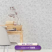 台製 可麗雅Cear 環保無毒 防燃耐熱 53X1000cm 壁紙3卷(3色選） 26240