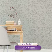 台製 可麗雅Cear 環保無毒 防燃耐熱 53X1000cm 壁紙3卷(3色選） 26242