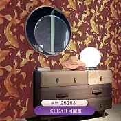 台製 可麗雅Cear 環保無毒 防燃耐熱 53X1000cm 壁紙1卷(3色選） 26263