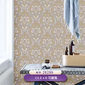 台製 可麗雅Cear 環保無毒 防燃耐熱 53X1000cm 壁紙1卷(5色選） 26299
