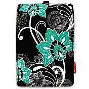 《DQ&CO》Digi 2層魔鬼氈收納包 | 旅遊 電子用品 零錢小物 收納袋 - 古典綠