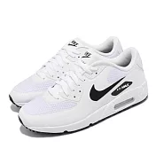 Nike 高爾夫球鞋 Air Max 90 Golf 男女鞋 泡棉中底 氣墊 場內外穿搭 情侶款 白 黑 CU9978-101 28cm WHITE/BLACK