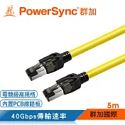 群加 PowerSync CAT.8 40Gbps超高速網路線/5M(L8GK4050)