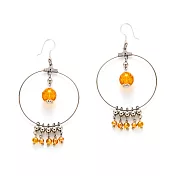 【CITRUS】香氛精油耳墜 - 星空系列《琥珀黃》