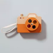 荷蘭Petit Monkey經典木玩-亮橘相機