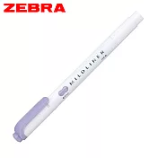 ZEBRA MILDLINER WKT7 雙頭柔性螢光筆 紫