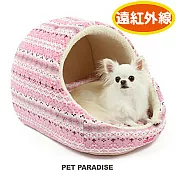 【PET PARADISE】寵物用品-屋床 民族風 粉