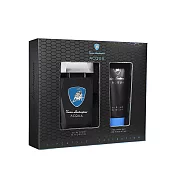 【即期品2026.05】Lamborghini 藍寶堅尼 水能量男性淡香水禮盒(淡香水75ml/鬍後膠100ml)-代理商公司貨