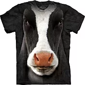 摩達客-The Mountain Classic自然純棉系列 黑牛臉 T恤 L 青少年版