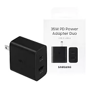 Samsung 三星 原廠 35W PD 雙孔快充旅充頭 USB-C & USB-A (EP-TA220) 單色
