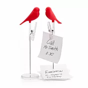 QUALY 雀兒便利條夾(紅)