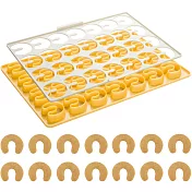 《TESCOMA》28格快速餅乾壓模板(新月) | 餅乾模 餅乾壓模 烘焙點心