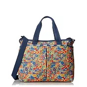 LeSportsac 媽媽托特兩用包 彩色花園