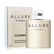 CHANEL 香奈兒 ALLURE BLANCHE 白色時尚男性淡香精(50ml) EDP-香水航空版