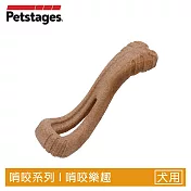 美國 Petstages 67723史迪克波浪骨x2 L17.5xW6xH3cm 犬 天然木香 狗口腔保健 67723史迪克波浪骨x2