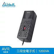 愛迪歐AVR【新升級】1200VA 穩壓器 PS-1200(1200VA/600W)