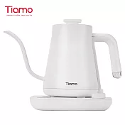 Tiamo 電子溫控壺電子溫控細口壺 600ml 110V -白(HG2444)