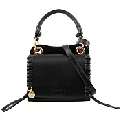 SEE BY CHLOE TILDA MINI 風琴式手提斜背包 (黑色)