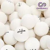 【強生CHANSON】40+二星練習球(144顆-白色) 白色