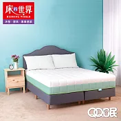 【床的世界】qq眠 雙人特大獨立筒床墊 6 x 7 尺