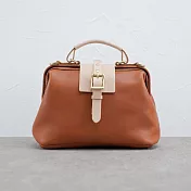 Be Two 手工皮件 ∣ 醫生側背包 大容量 【咖色牛皮】