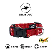 ELITE PET FLASH系列 頸圈 XS 紅黃