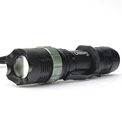 LANSHI郎氏PMMA變焦透鏡鋁合金CREE XRE-Q5 LED強光手電筒A11(250流明/高低閃3檔)
